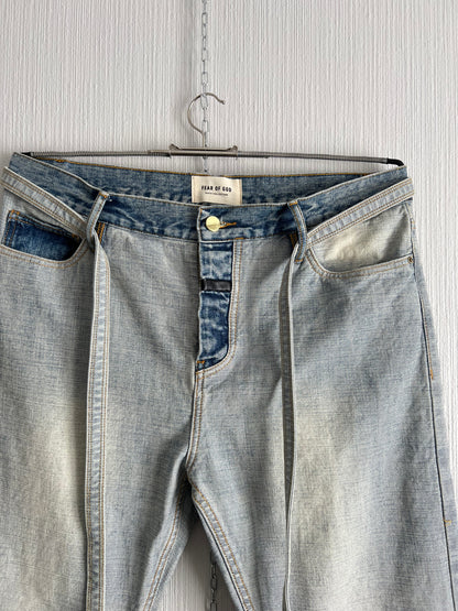 Fear Of God Sixth Collection Inside Out Denim Pants