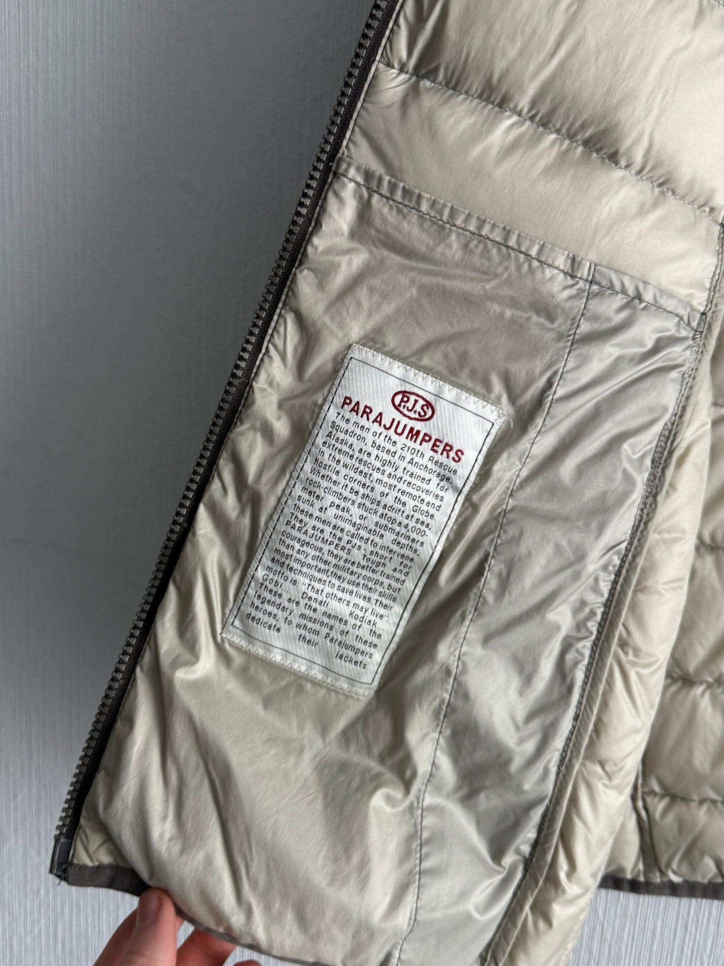 Parajumpers Light Down Grey Womens Jacket