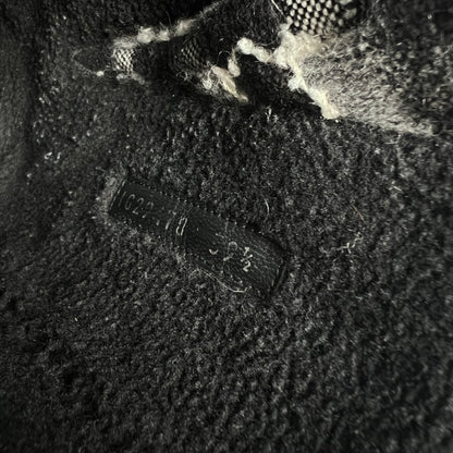 Chanel Quilted Leather & Knit Boots