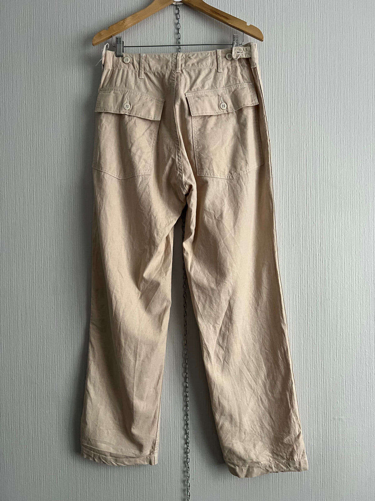 Engineered Garments Linen Work Trousers Mens Pants