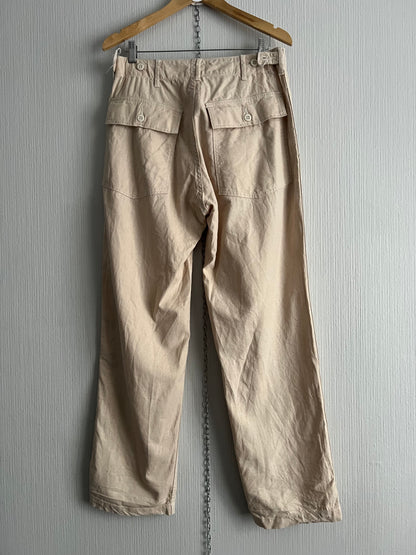 Engineered Garments Linen Work Trousers Mens Pants