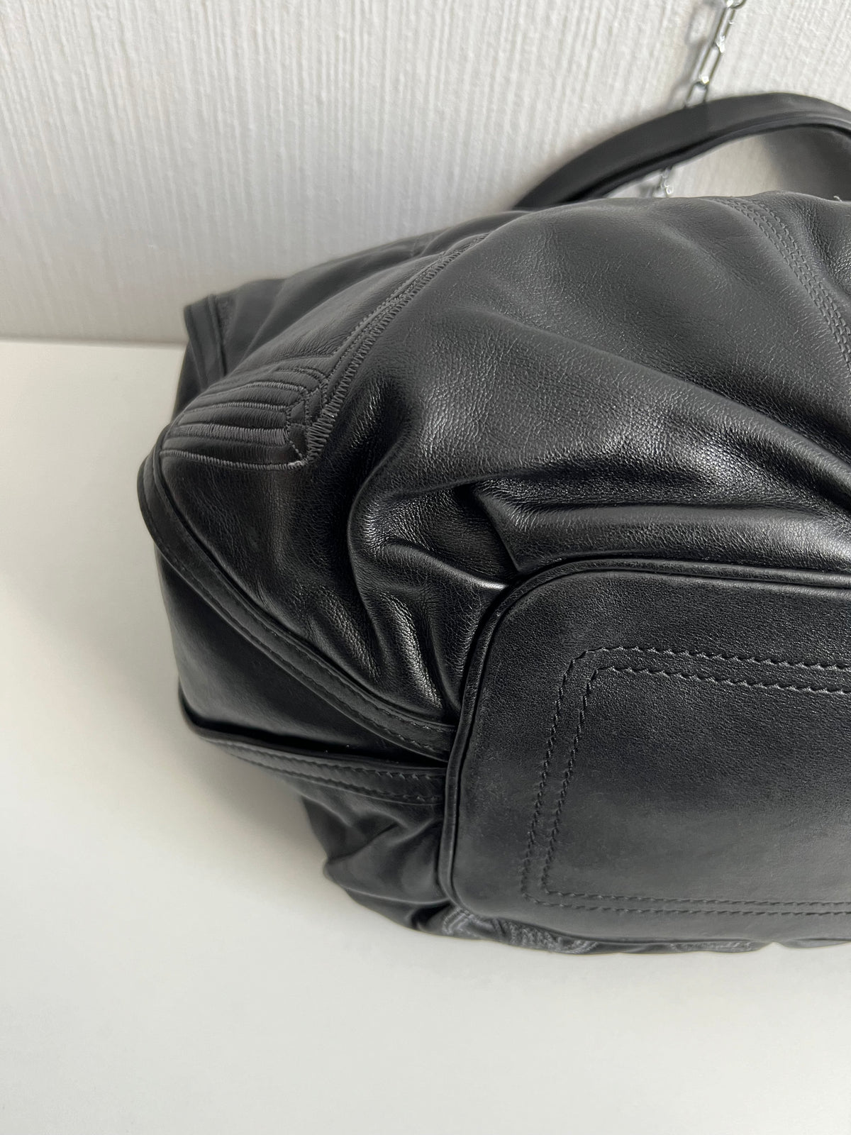 Celine Black Bittersweet Leather Handbag