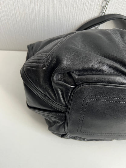 Celine Black Bittersweet Leather Handbag