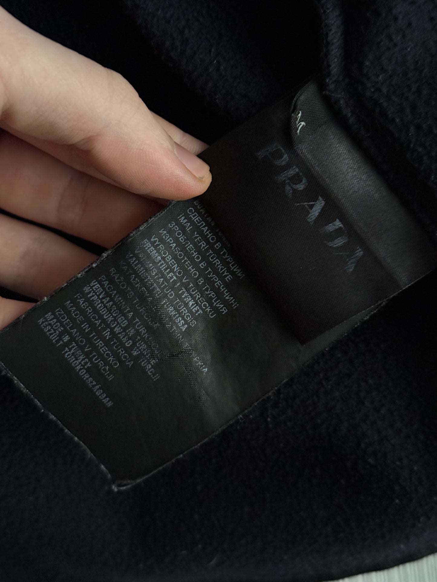 Prada Milano Linea Rossa Fleece Zip Jacket