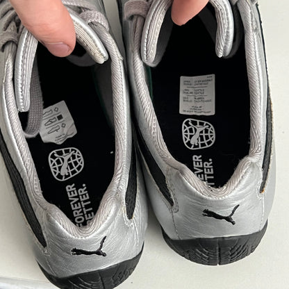Puma Speedcat Metallic Silver Unisex Shoes