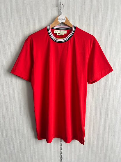 MARNI Bunny Cut & Sewn Red T-shirt