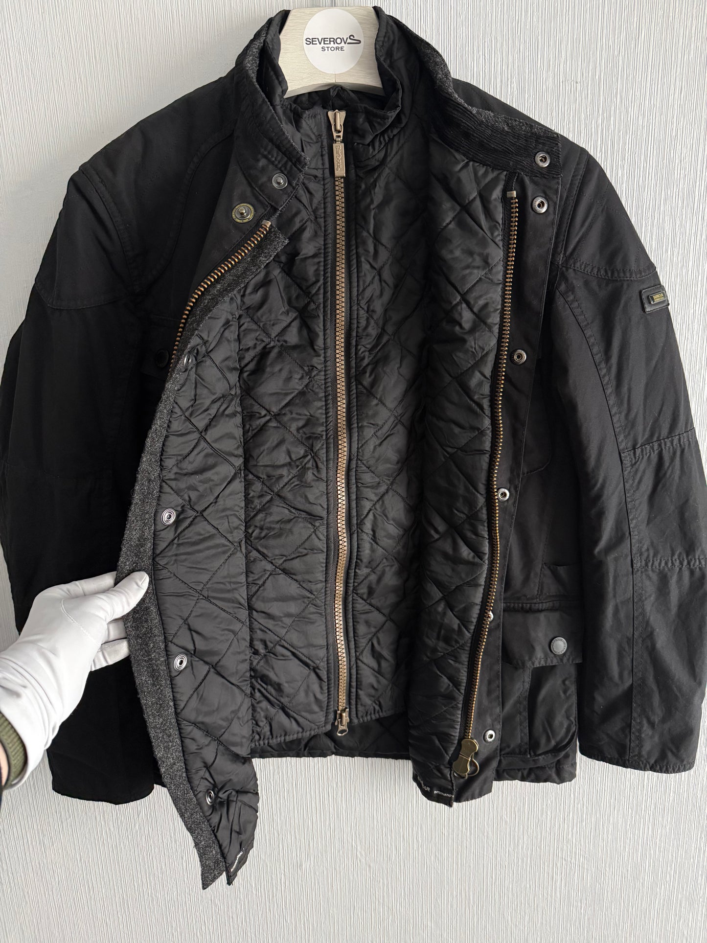 Barbour International Gauge Wax Jacket
