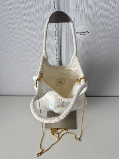 Miu Miu Ivy Sequin Mini Bag