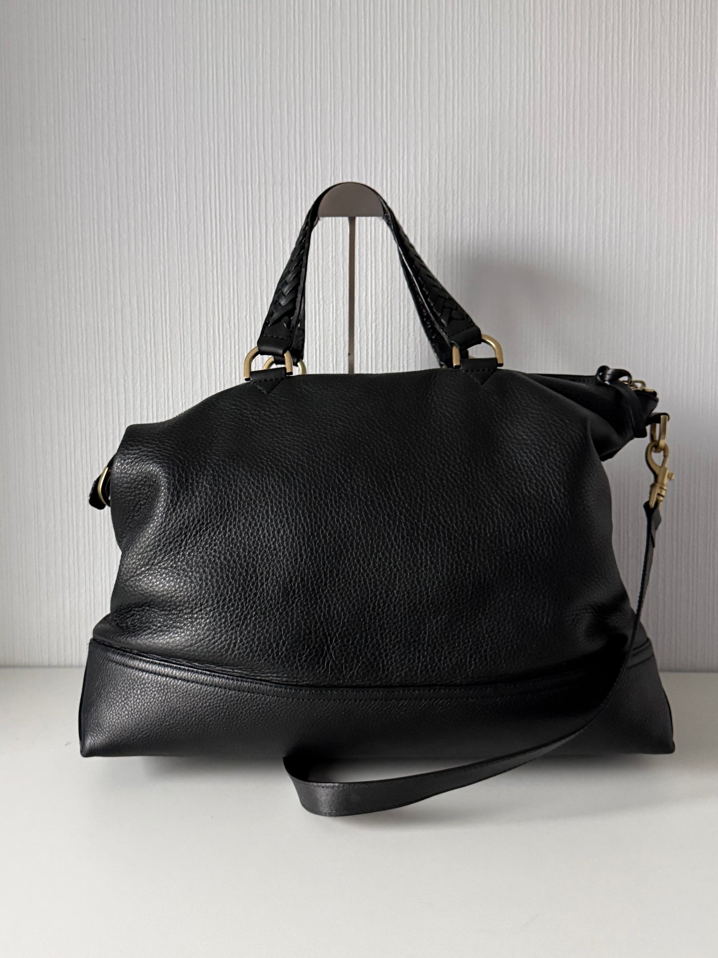 Mulberry Effie Tote Bag in Black Leather