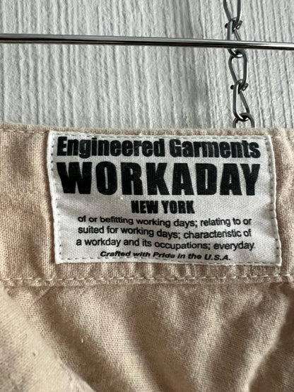 Engineered Garments Linen Work Trousers Mens Pants