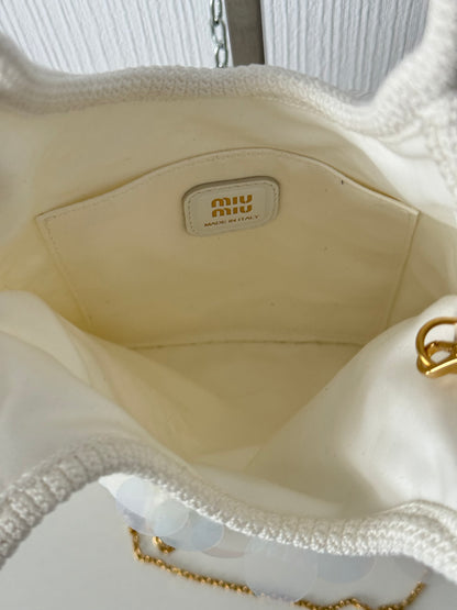 Miu Miu Ivy Sequin Mini Bag