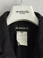 Ann Demeulemeester F/W 2004 Runway Sample Ponyhair Coat