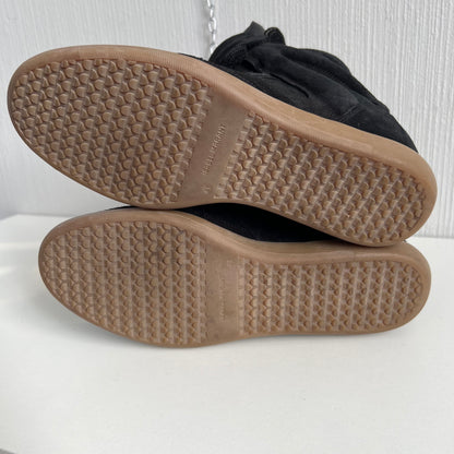 Isabel Marant Bekett Black Suede Leather Trainers Womens Shoes