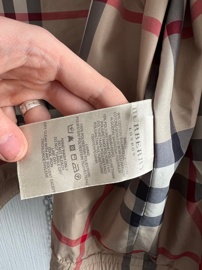 Burberry Nova Check Harrington Beige Jacket