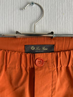 Loro Piana Cotton Silk Blend Trousers