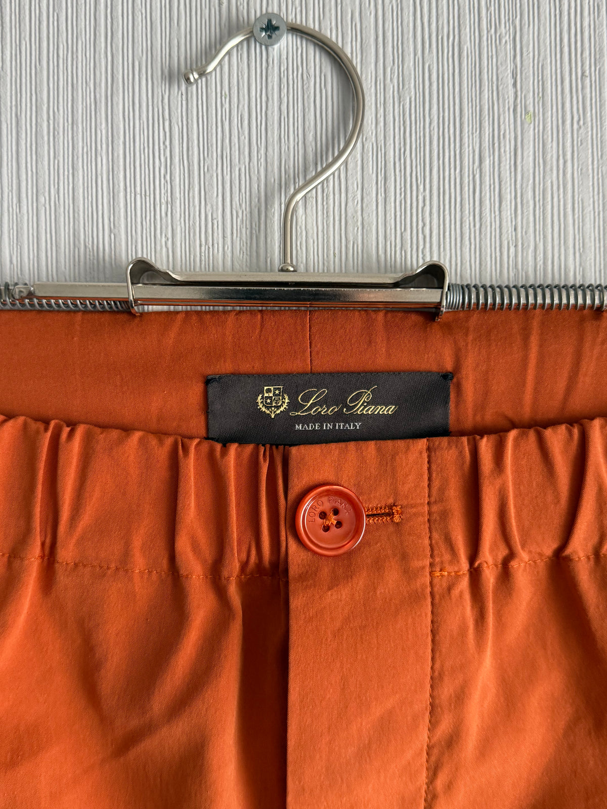 Loro Piana Cotton Silk Blend Trousers