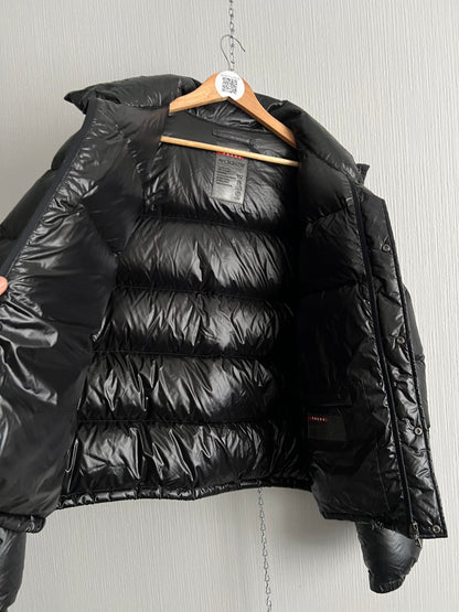 Prada Milano Black Nylon Down Puffer Jacket