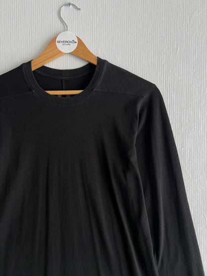 Rick Owens DRKSHDW Long Sleeve Level Logo T-shirt