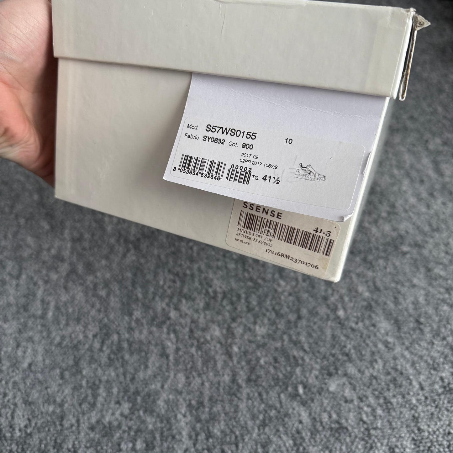 Maison Margiela Limited Edition Patchwork GAT Sneakers