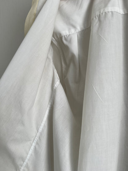 Archive Maison Margiela 0 Artisinal Line Double layered Mens Shirt with Silk Top Layer