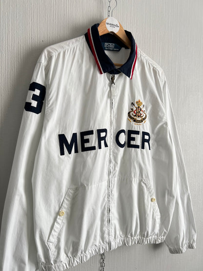 Polo Ralph Lauren Mercer Big Logo White Jacket