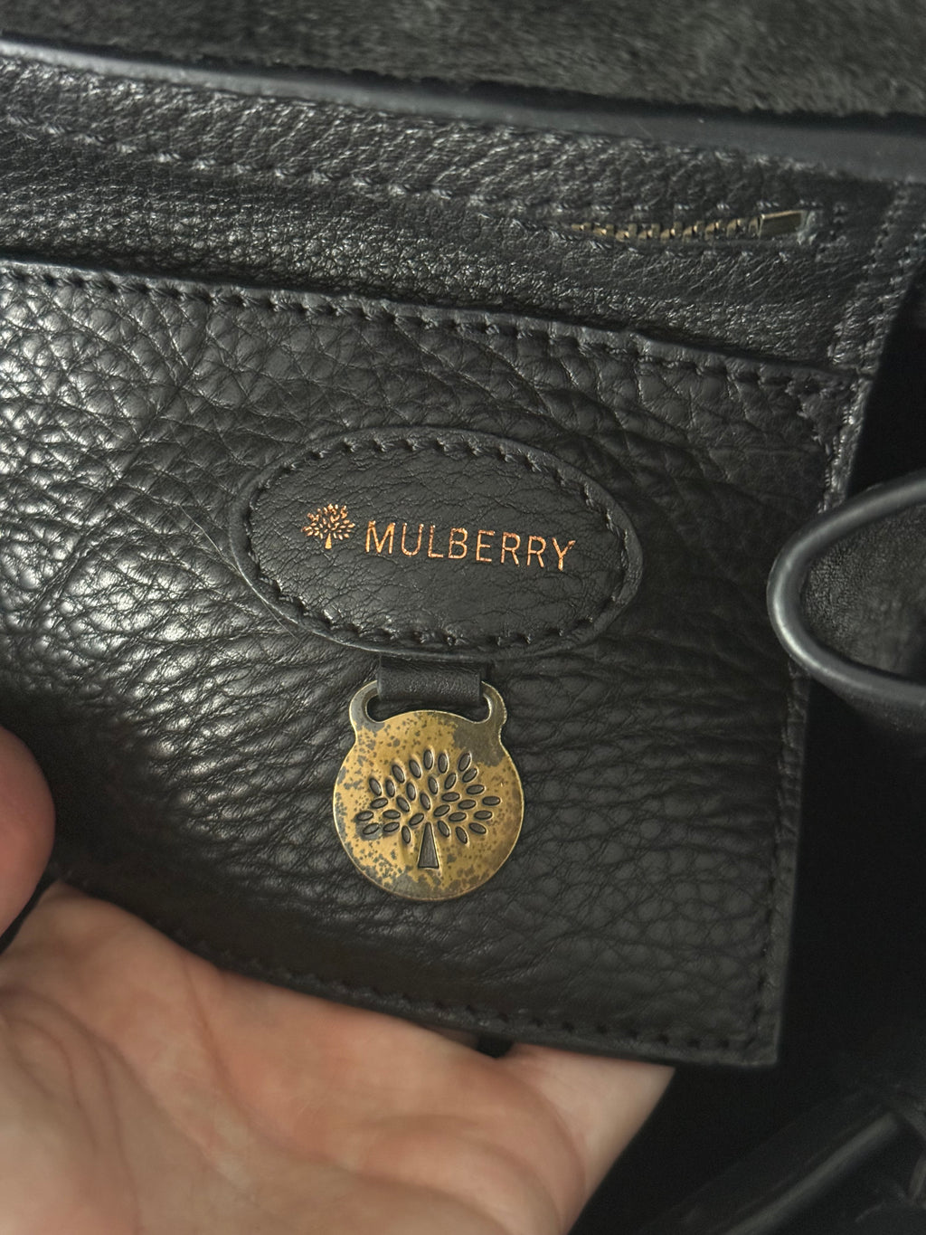 Mulberry Bayswater Leather Tote Bag