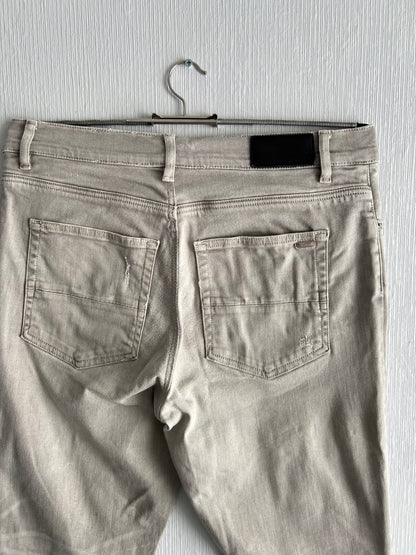 Amiri Mx-1 Grey Skinny Jeans