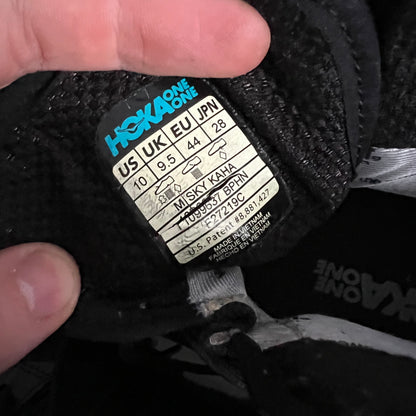 Hoka One One Kaha Black Mens Shoes Boots