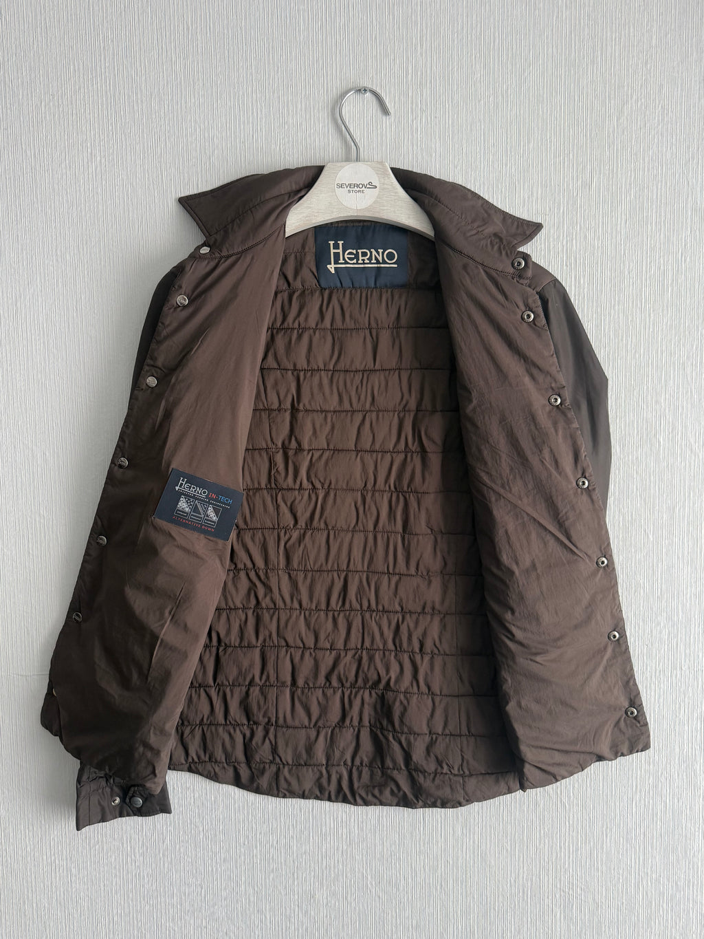 Herno Padded Mens Overshirt