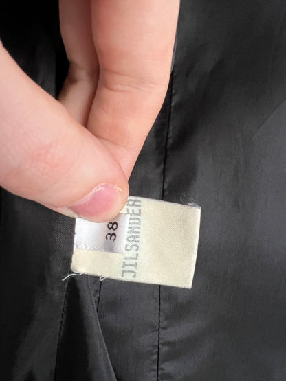 Jil Sander Vintage Cashmere Wool Blend Brown Coat