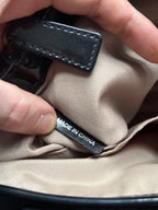 Burberry Supernova Check Emmy Tote Black