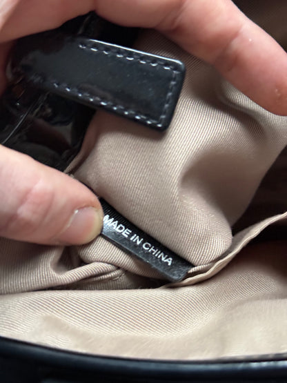 Burberry Supernova Check Emmy Tote Black