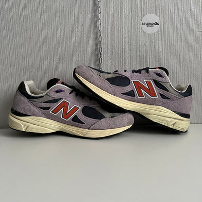 New Balance 990v3 Made in USA Raw Amethyst Shoes