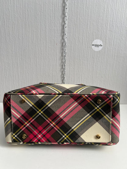 Vivienne Westwood Tartan Yasmine Derby Bowler Bag