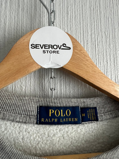 Polo Ralph Lauren Tux Bear Men's Grey Cotton Sweatshirt