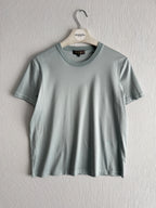 Loro Piana Logo Cotton Blue T-shirt