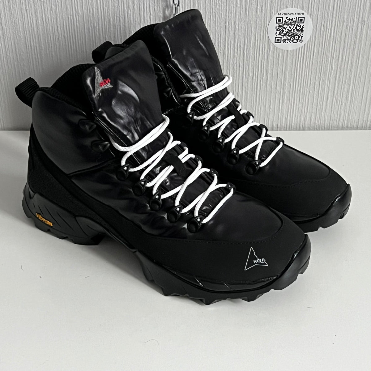 Roa Andreas Black Lakke Mens Boots