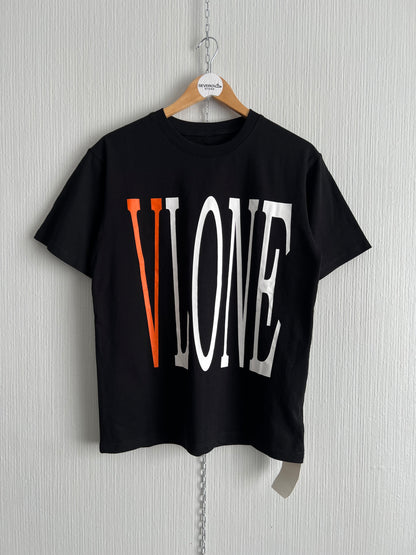 Vlone Black Cotton T-shirt