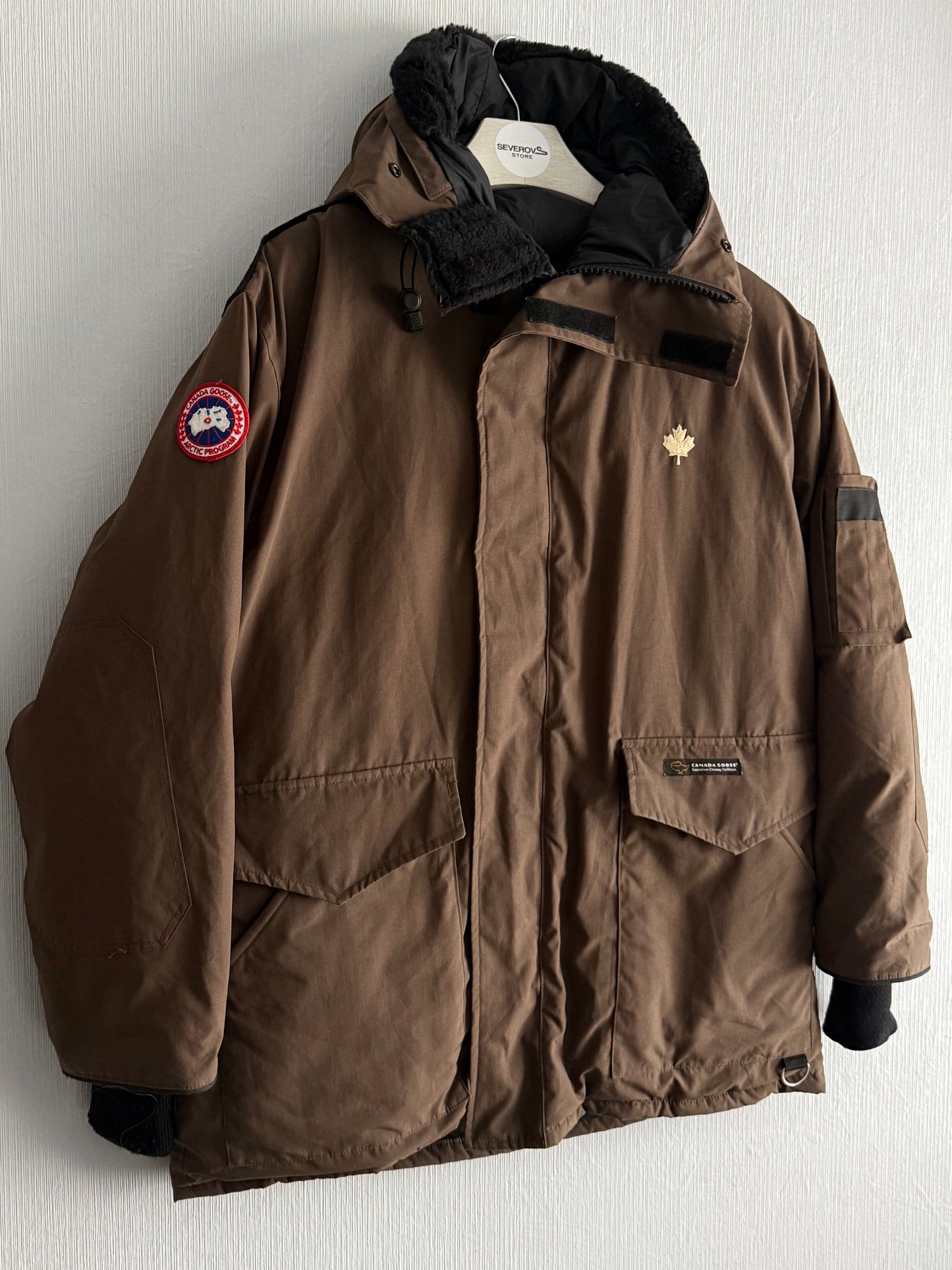 Canada Goose Vintage Heli Arctic Brown Parka