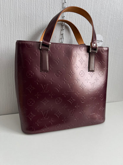 Louis Vuitton Purple Monogram Mat Stockton Bag