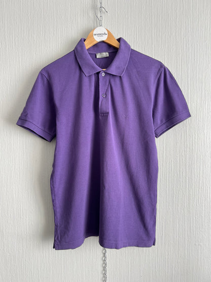 Dior Purple Cotton Mens Polo Shirt