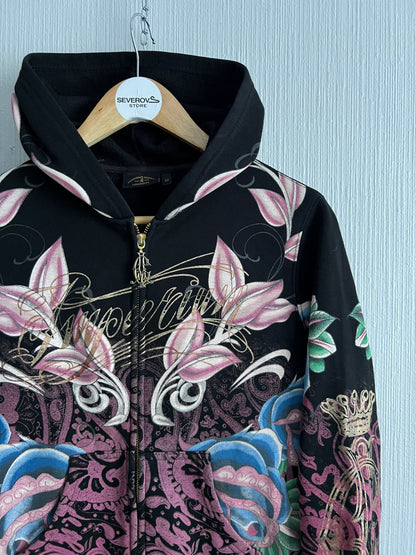 Christian Audigier Women’s Black Zip Hoodie
