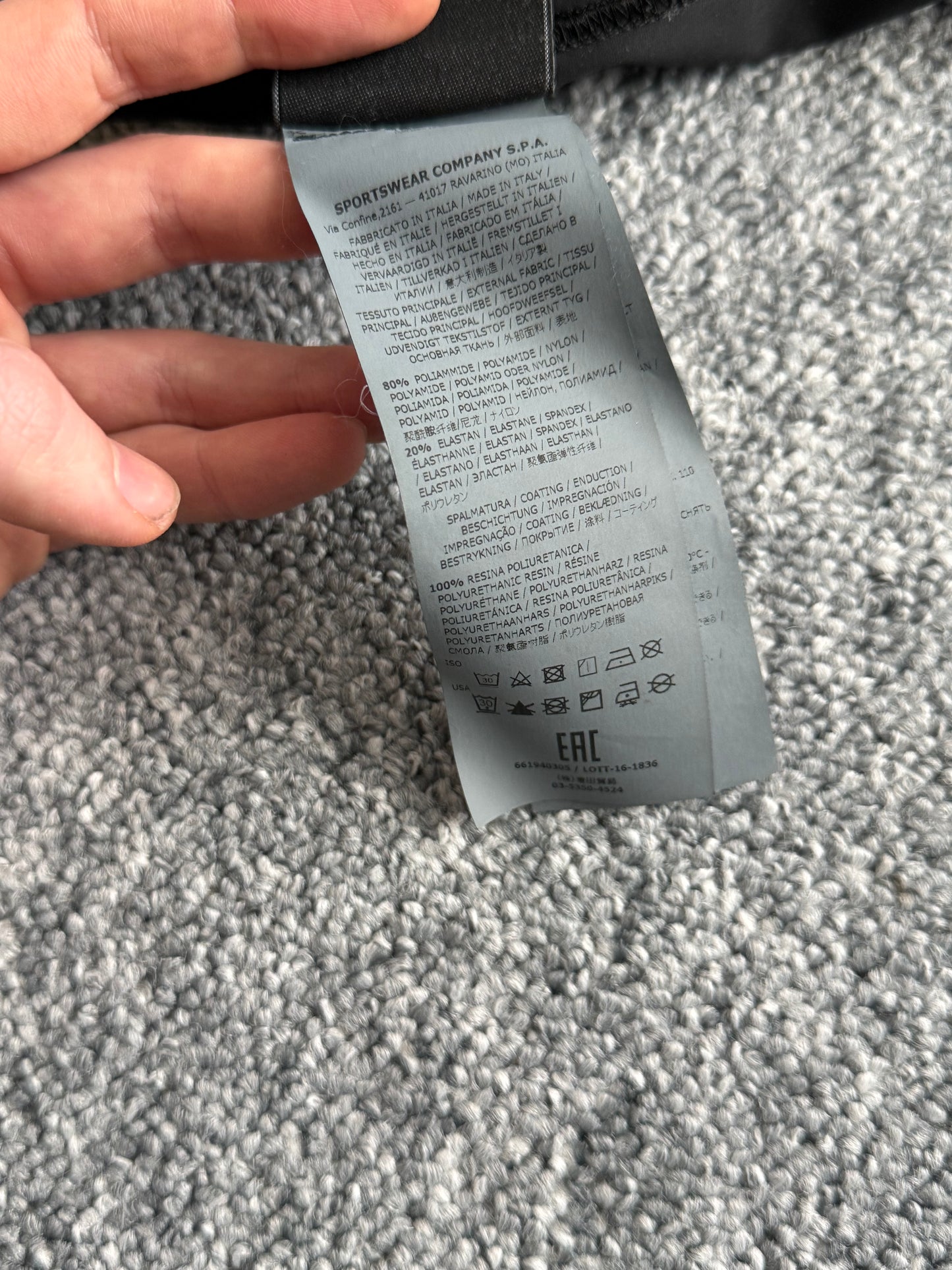Stone Island Shadow Project SS17 Nylon-R Crewneck