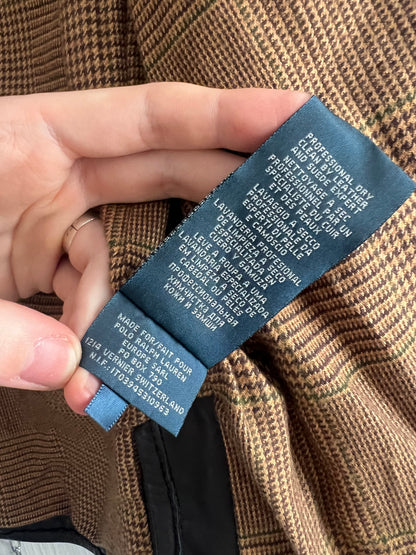 Polo Ralph Lauren Quilted Lambskin Leather Jacket