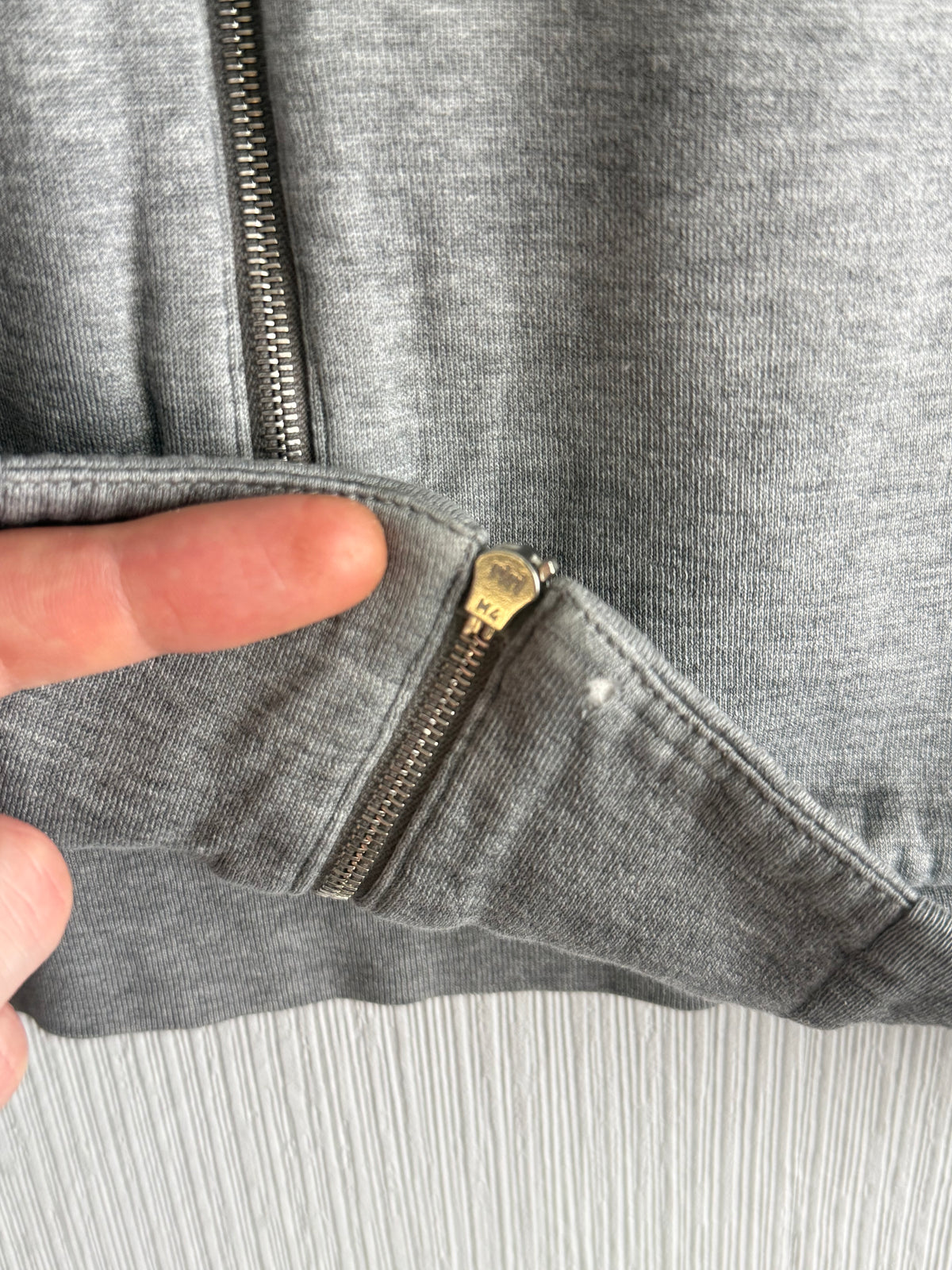 Louis Vuitton LV Logo Grey Hoodie