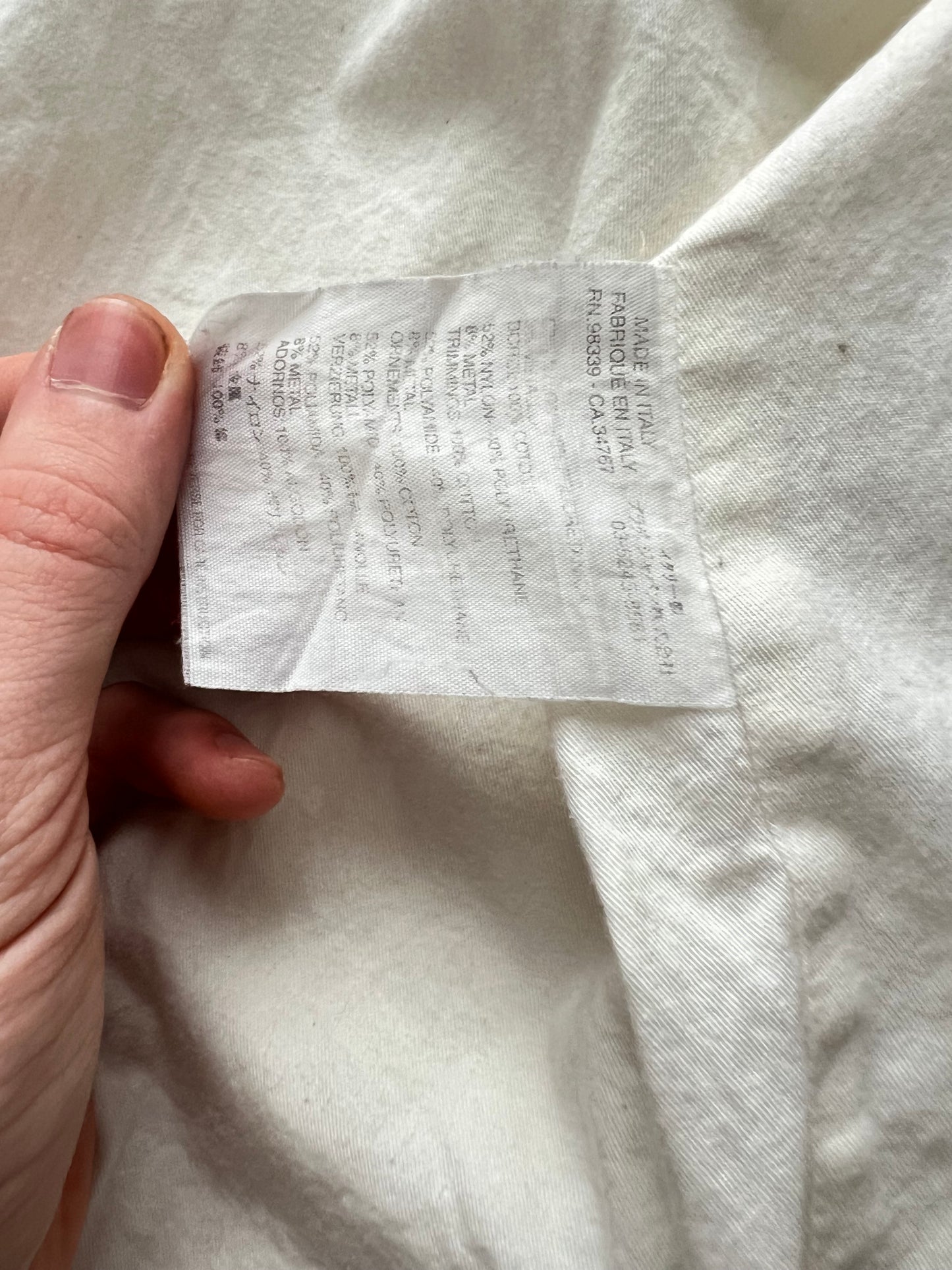 Prada Sport Vintage Red Tab Women's Nylon Jacket