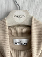 Stone Island AW23 Stretch Wool Turtleneck Knit Sweater