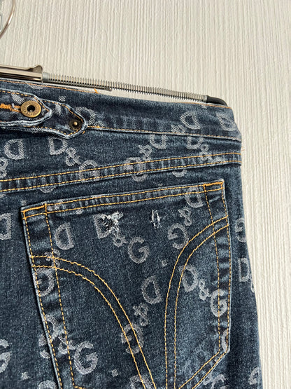 Dolce & Gabbana D&G Monogram Denim Jeans
