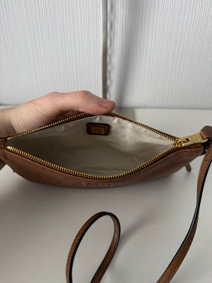 Miu Miu Leather Mini Shoulder Bag