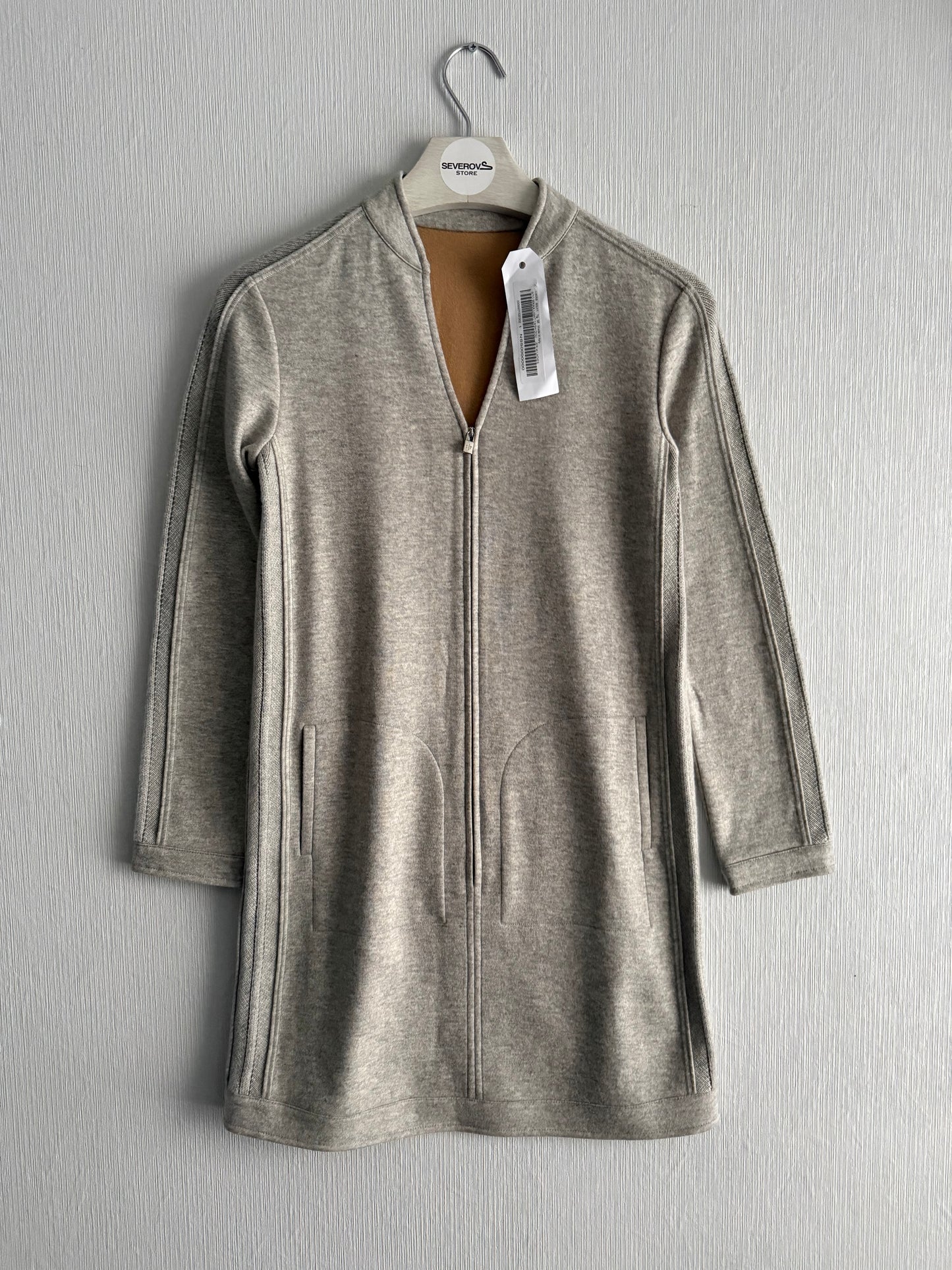 Loro Piana Womens Cashmere Jersey Zip Jumper